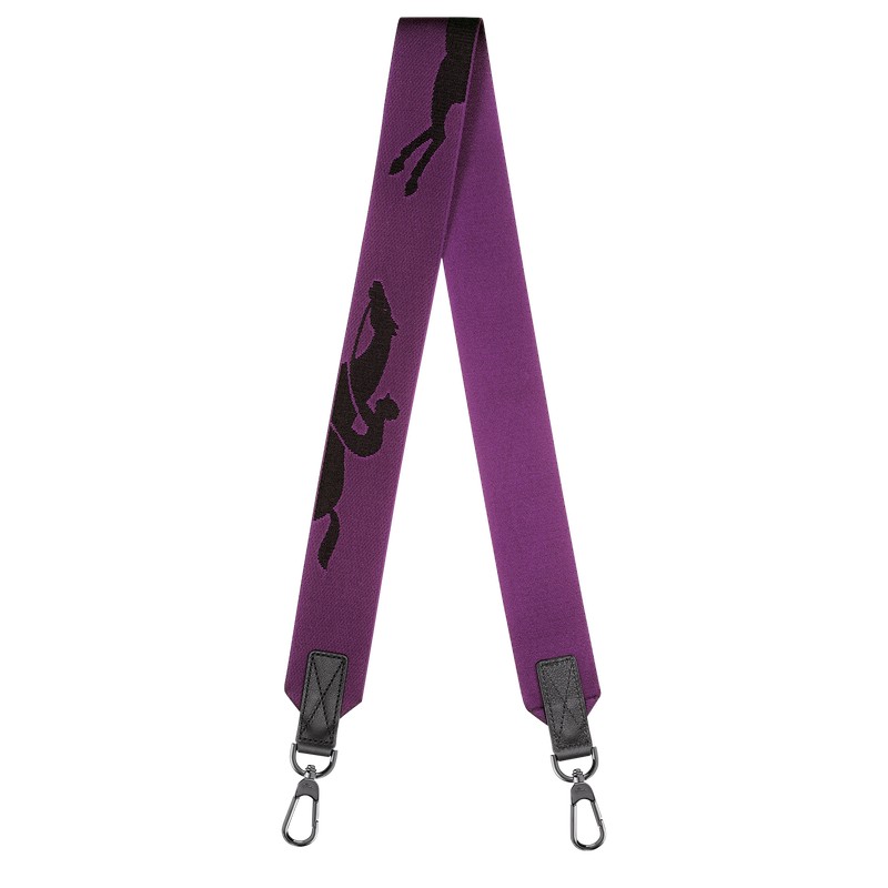 Longchamp Longchamp 3d Shoulder Strap Violet | DY3815690