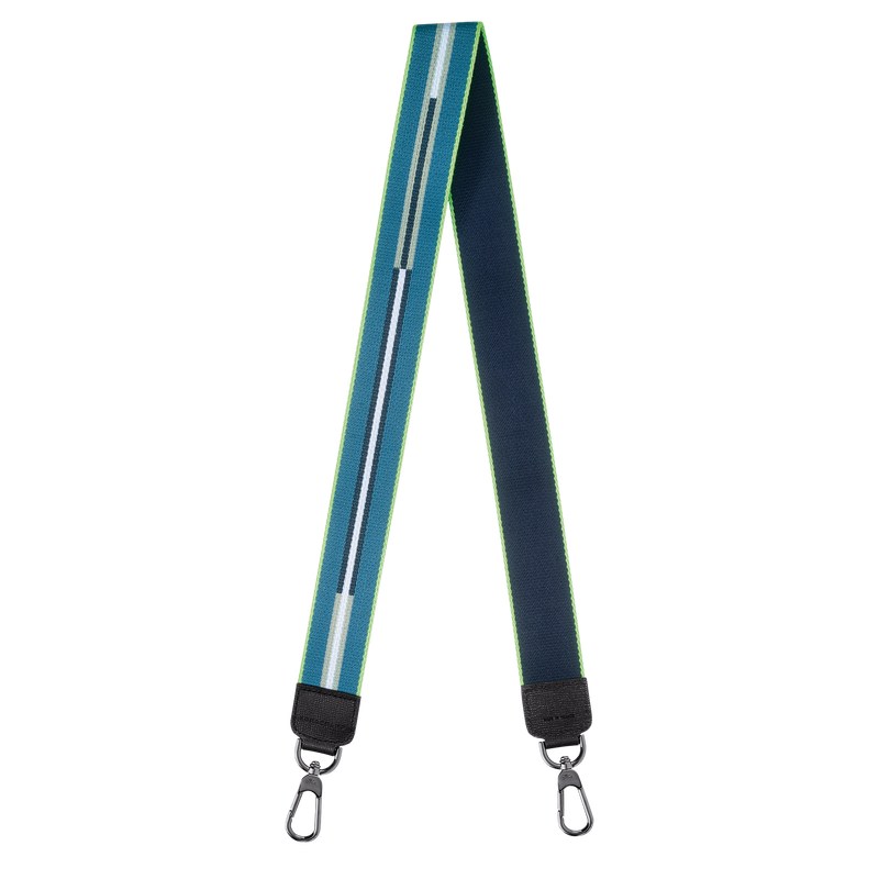 Longchamp Longchamp Rayures Shoulder Strap Azul Marino | PA4209361