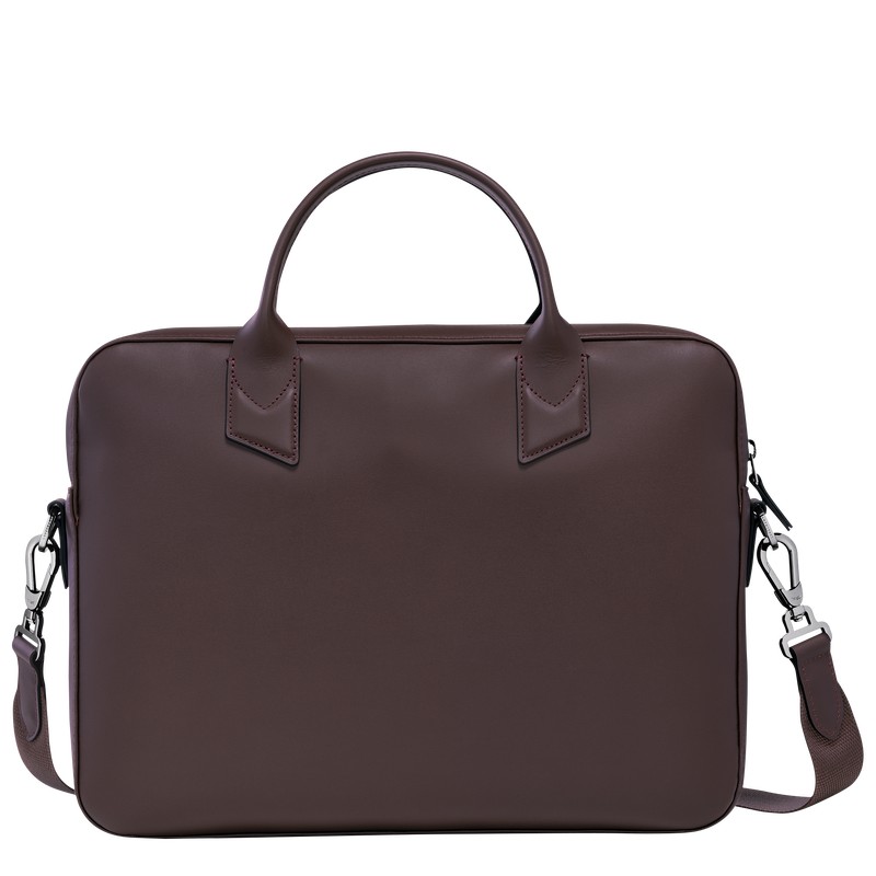 Longchamp Longchamp Sur Seine Briefcase Mocha | IV3716489