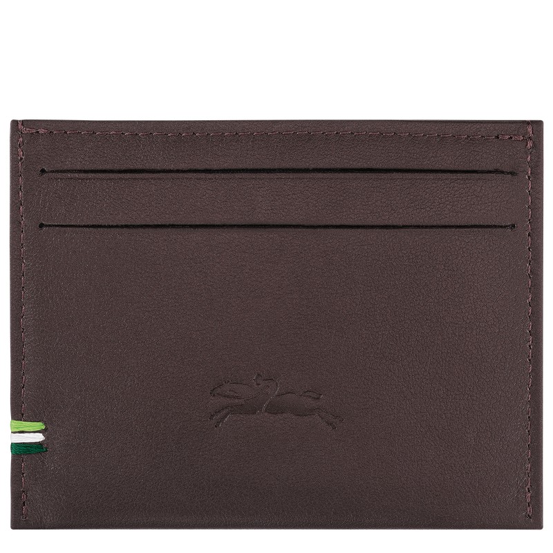 Longchamp Longchamp Sur Seine Card Holder Mocha | MT5608319