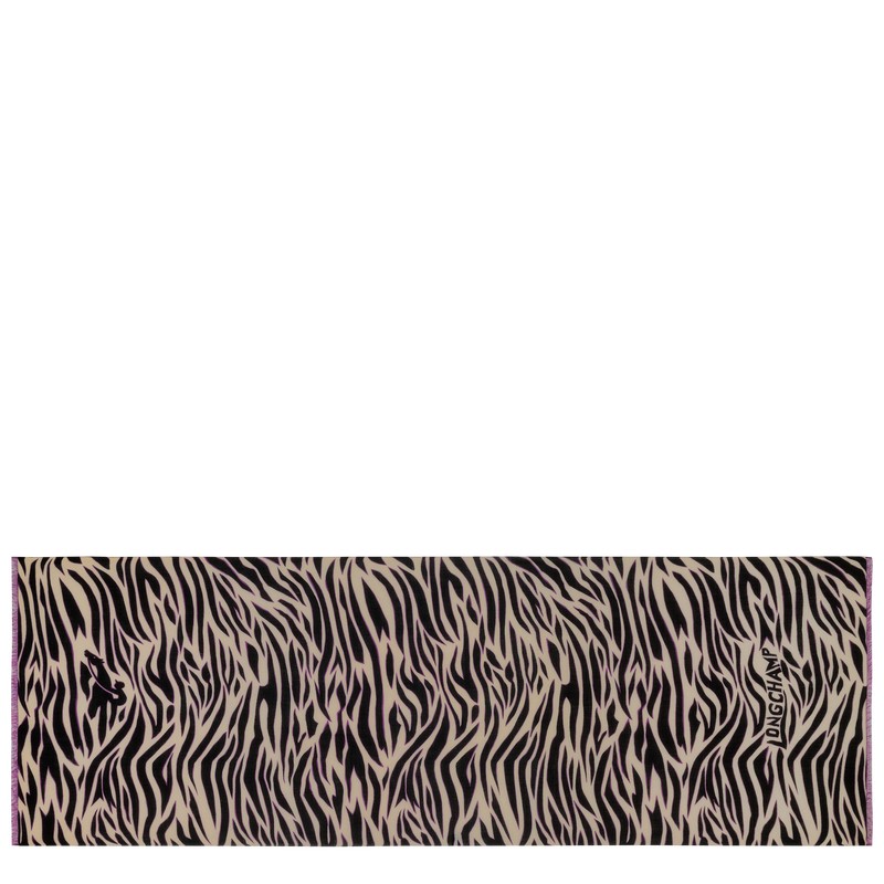 Longchamp Longchamp Tiger Stole Oat | MX6724350