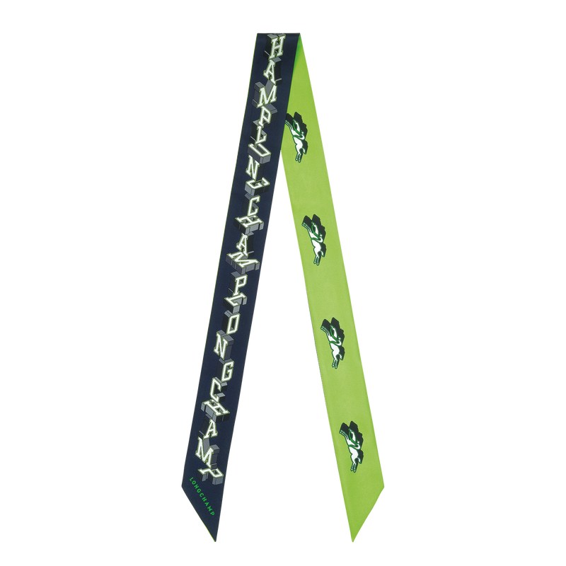 Longchamp Longchamp University Headband Verde | SQ9287436