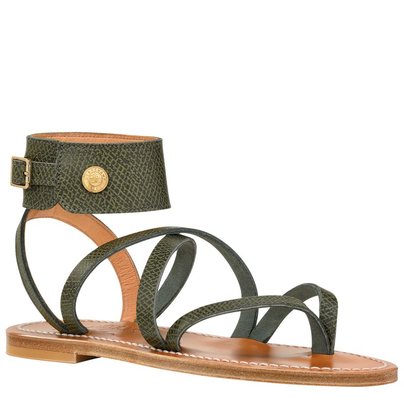 Longchamp Longchamp X K.Jacques Sandals Forest | HP4517286