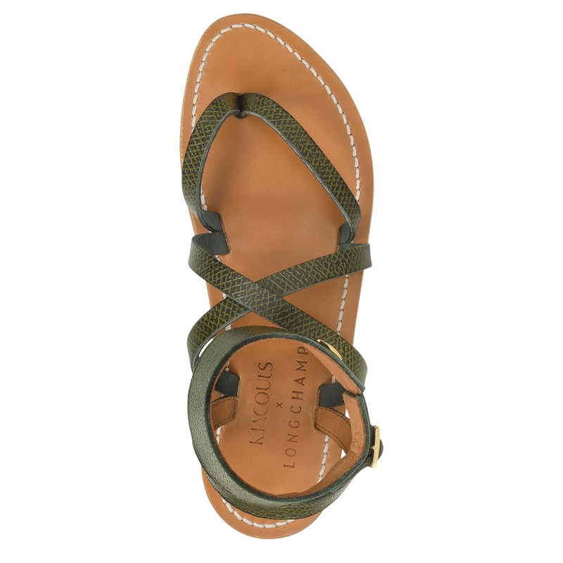 Longchamp Longchamp X K.Jacques Sandals Forest | HP4517286