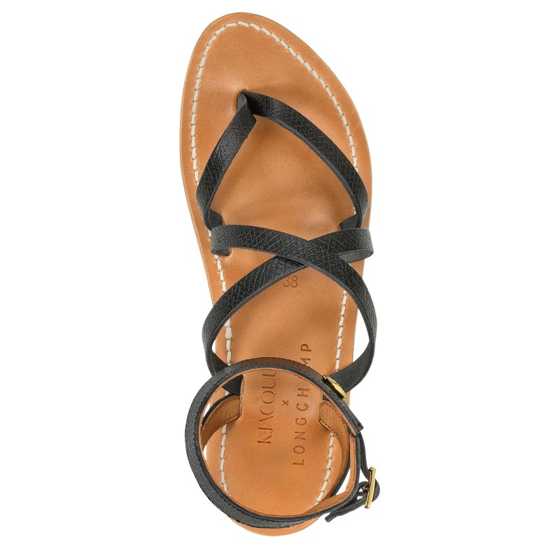 Longchamp Longchamp X K.Jacques Sandals Negras | UX1492853