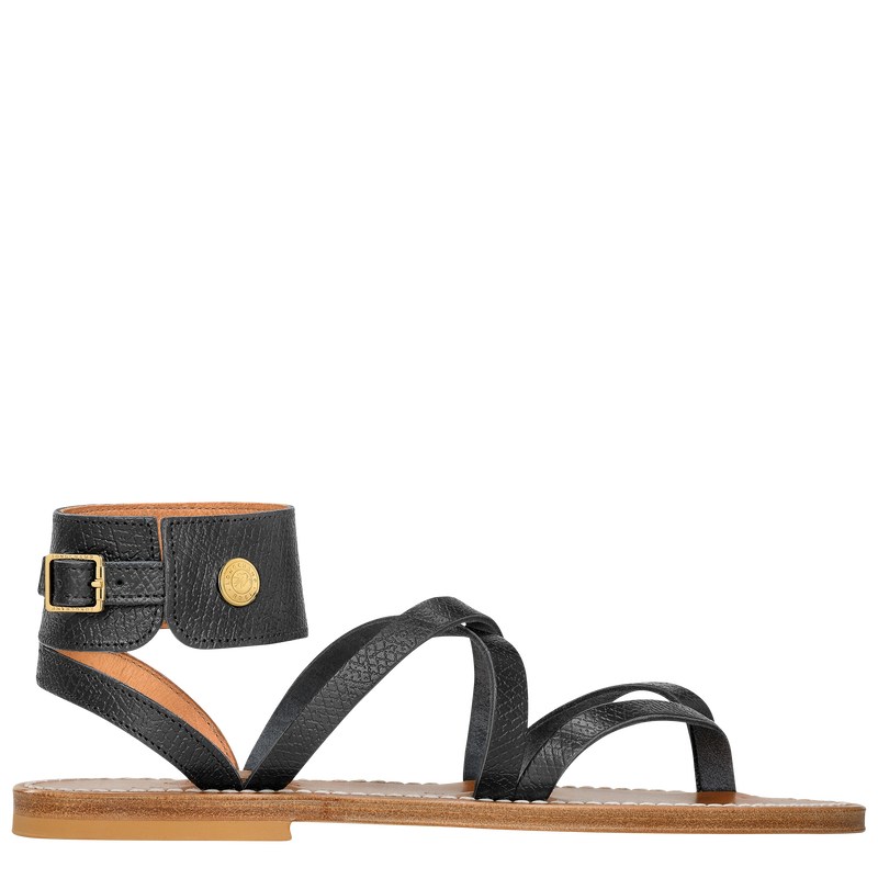 Longchamp Longchamp X K.Jacques Sandals Negras | UX1492853