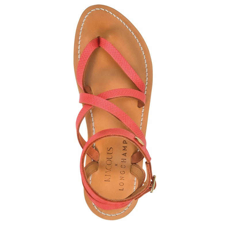 Longchamp Longchamp X K.Jacques Sandals Strawberry | AC8342715