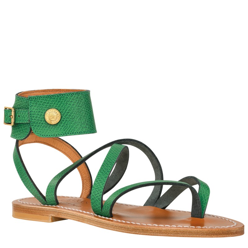 Longchamp Longchamp X K.Jacques Sandals Verde | MW4583920