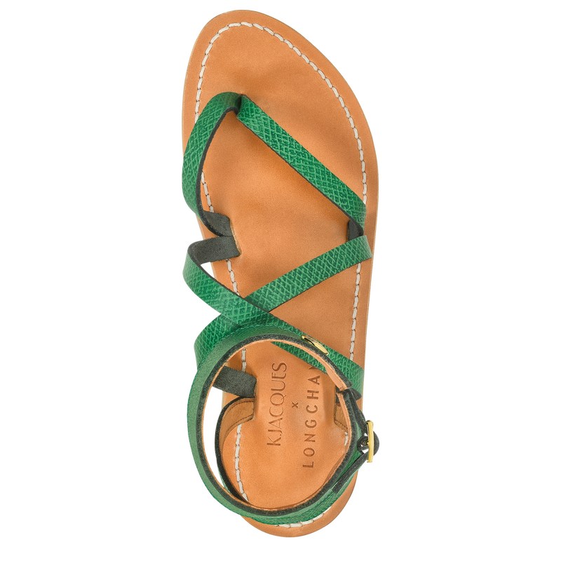 Longchamp Longchamp X K.Jacques Sandals Verde | MW4583920