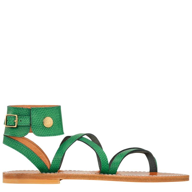 Longchamp Longchamp X K.Jacques Sandals Verde | MW4583920