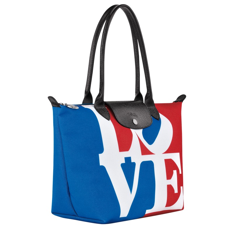 Longchamp Longchamp X Robert Indiana M Tote Bag Blancas | MG6295148