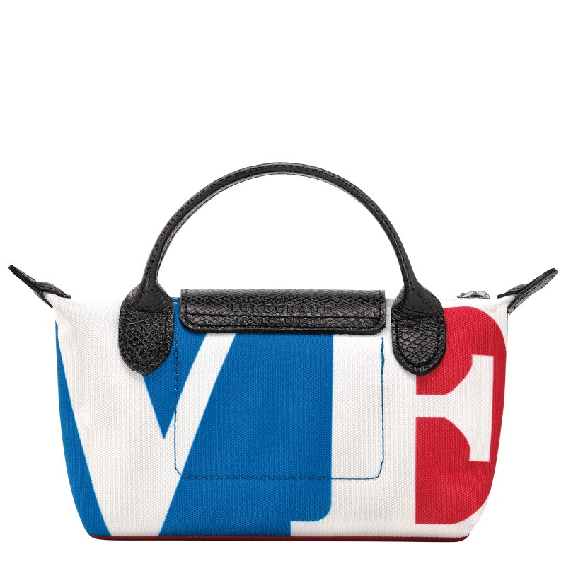 Longchamp Longchamp X Robert Indiana Pouch Blancas | XR9236410