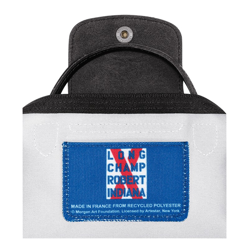 Longchamp Longchamp X Robert Indiana Pouch Blancas | XR9236410