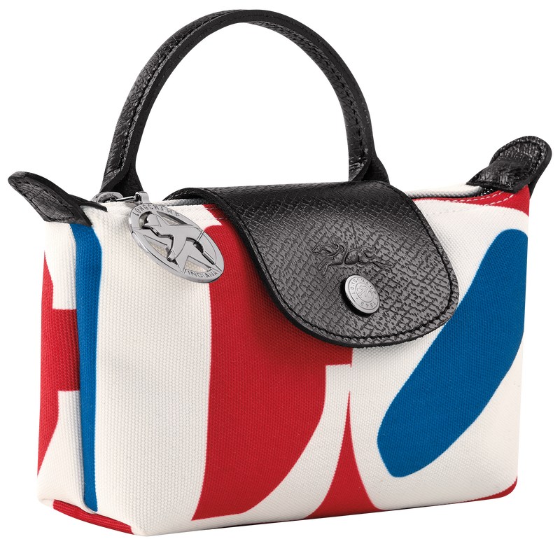 Longchamp Longchamp X Robert Indiana Pouch Blancas | IK8076541