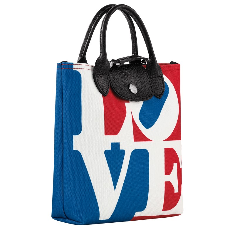 Longchamp Longchamp X Robert Indiana Xs Crossbody Bag Blancas | XF9560138