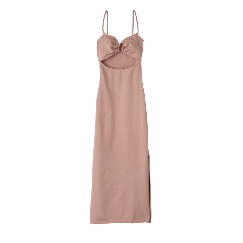 Longchamp Midi Dress Nude | DW1306859