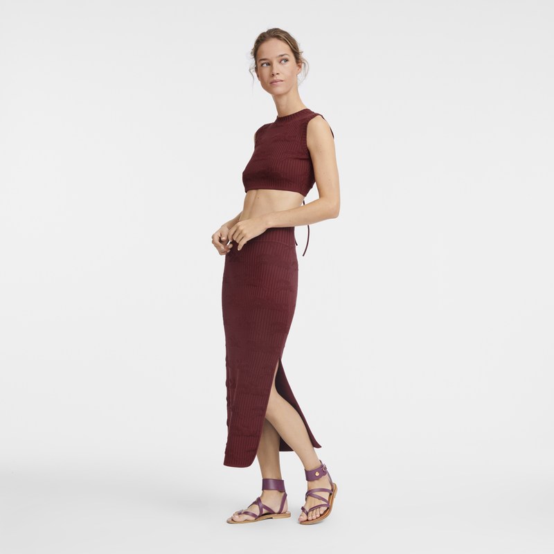 Longchamp Midi Skirt Sienna | EZ8590432