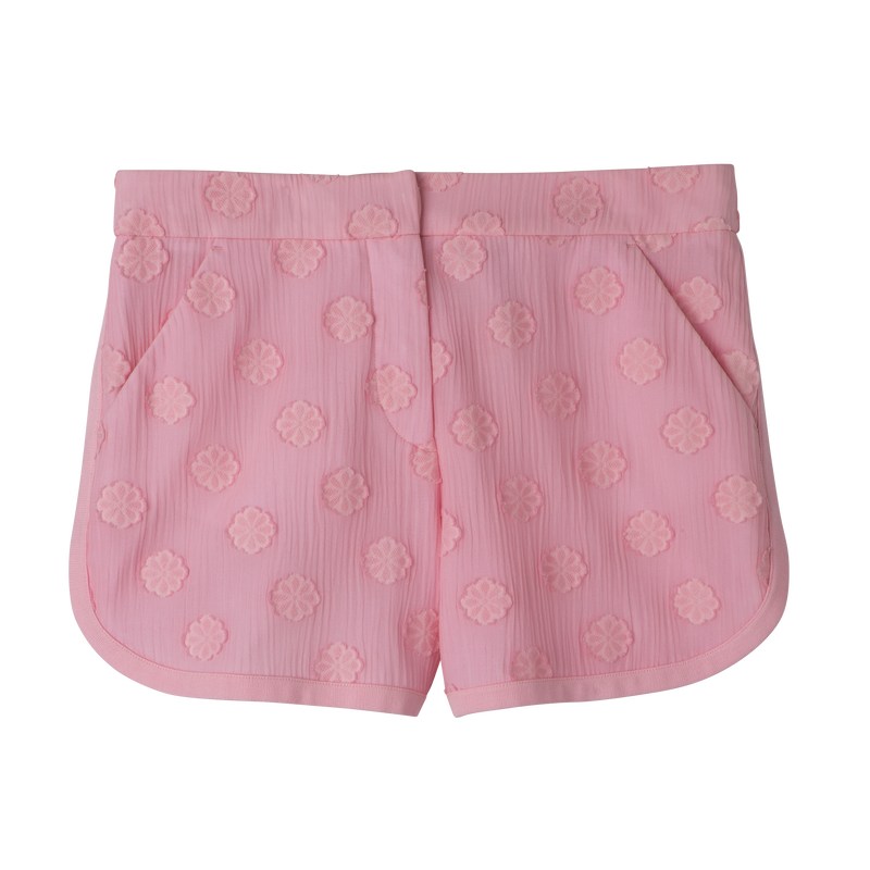 Longchamp Shorts Rosas | PX5283497