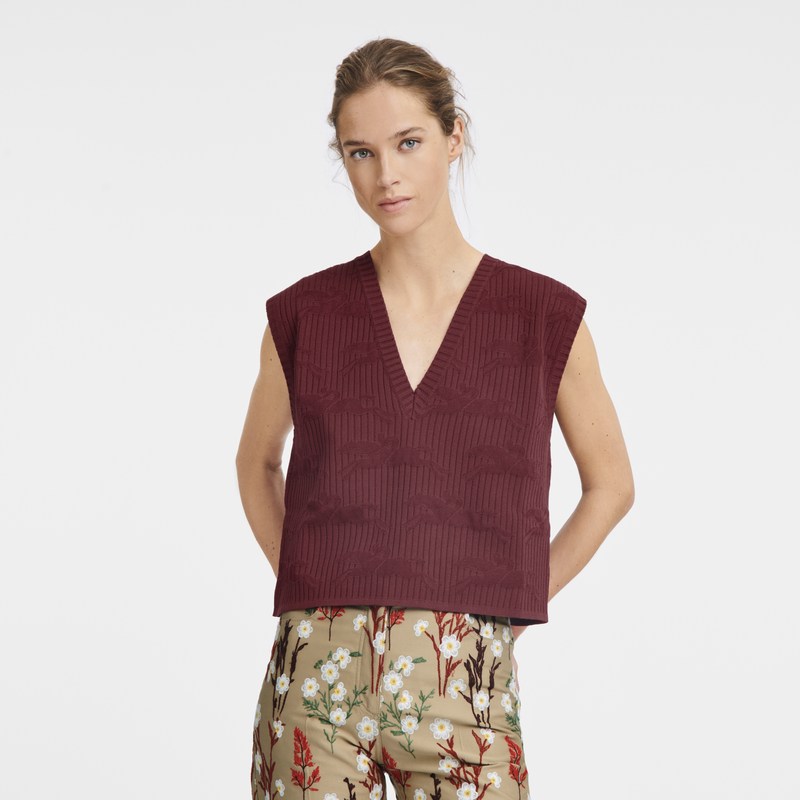 Longchamp Sleeveless Sweater Sienna | PS3582497