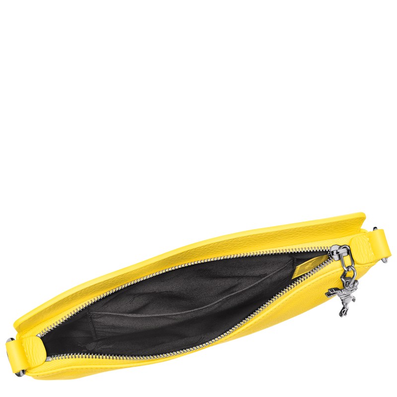 Longchamp Smile S Crossbody Bag Amarillo | KA3482561