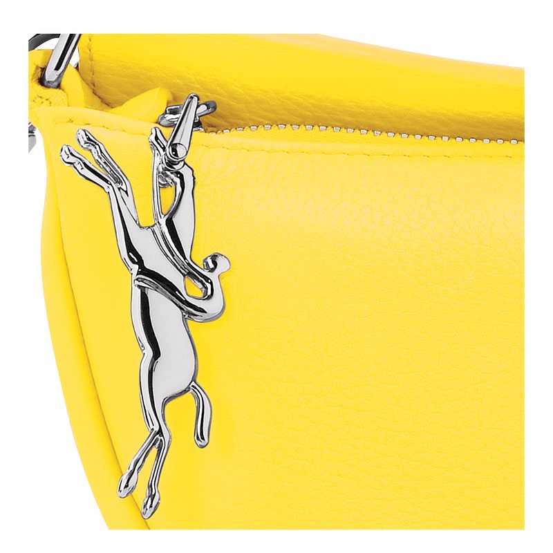 Longchamp Smile S Crossbody Bag Amarillo | KA3482561