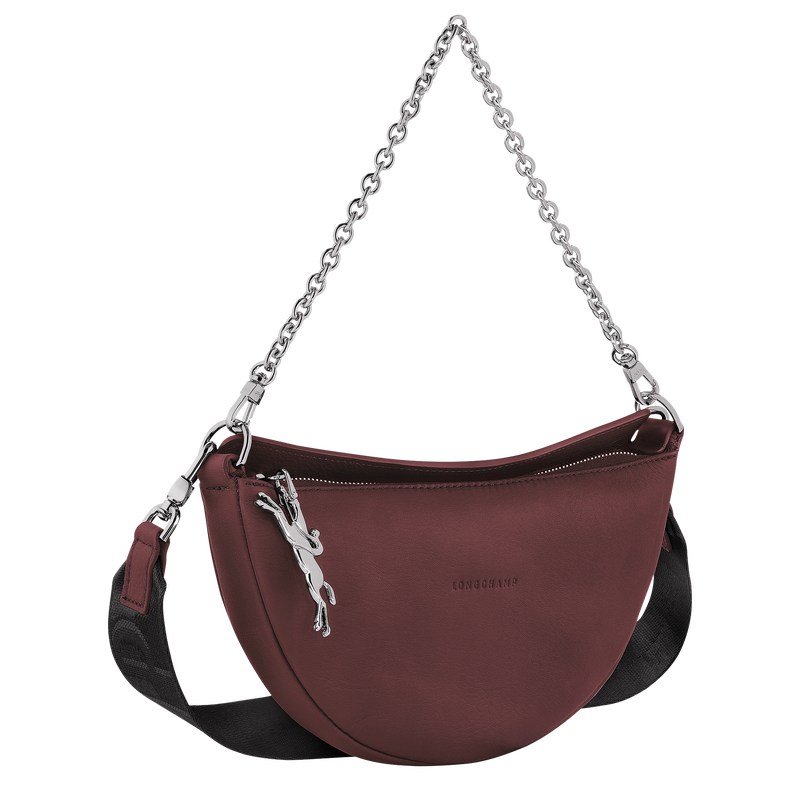 Longchamp Smile S Crossbody Bag Plum | HT4725108