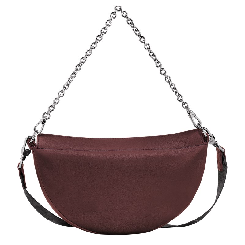 Longchamp Smile S Crossbody Bag Plum | HT4725108