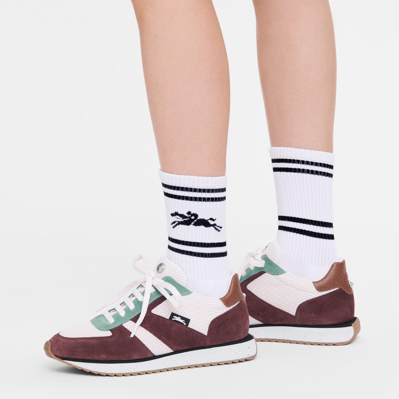 Longchamp Socks Blancas | VT7893546