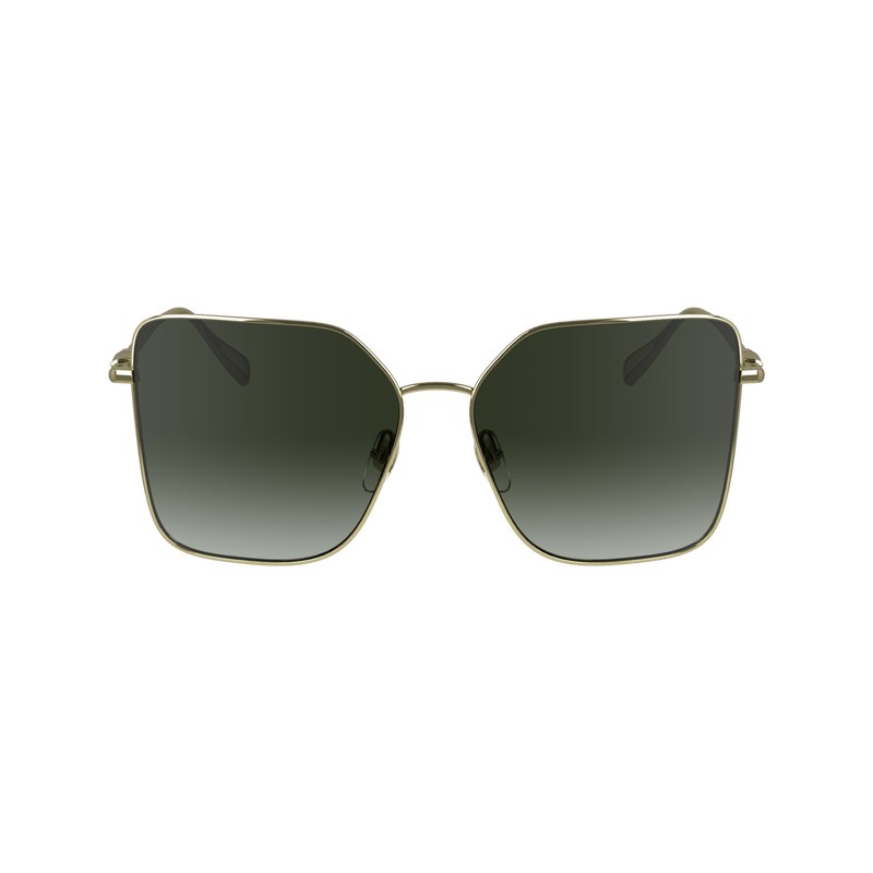 Longchamp Sunglasses Doradas Kaki | KH1435769