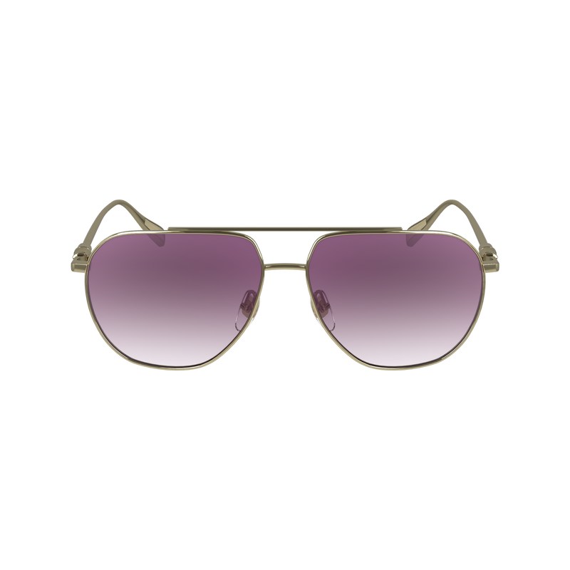 Longchamp Sunglasses Doradas Rosas | VD2140579