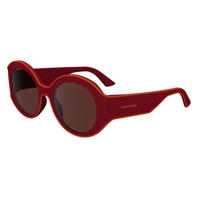 Longchamp Sunglasses Rojas Azul Marino | JX6824157