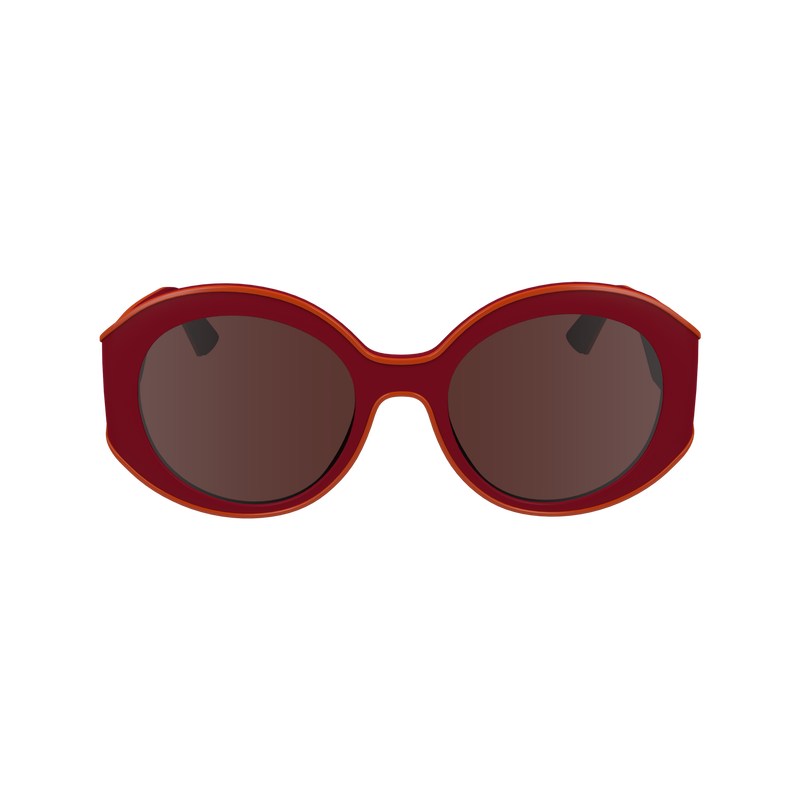 Longchamp Sunglasses Rojas Azul Marino | JX6824157