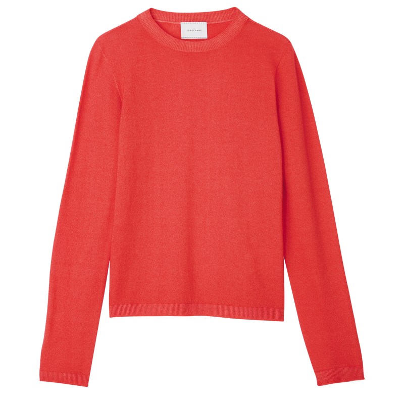 Longchamp Sweater Strawberry | SR7243108