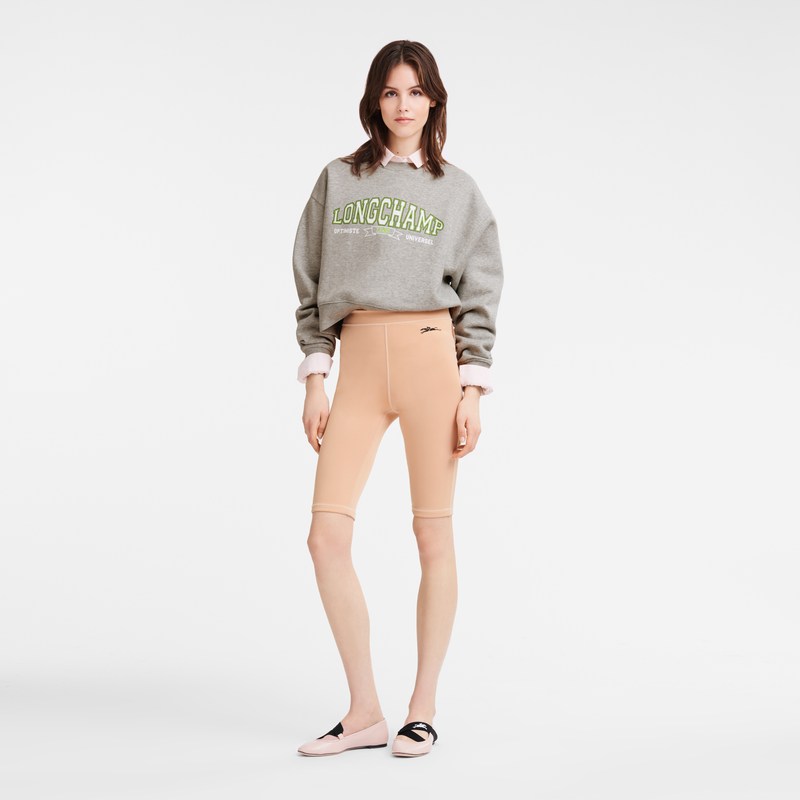 Longchamp Sweatshirt Gris | AR5172603