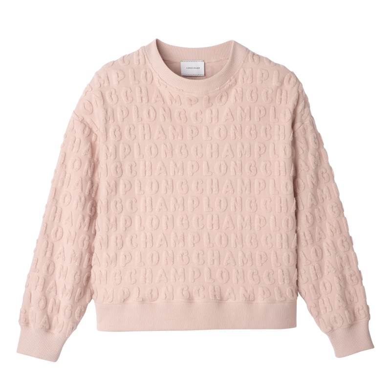 Longchamp Sweatshirt Nude | WX4613502