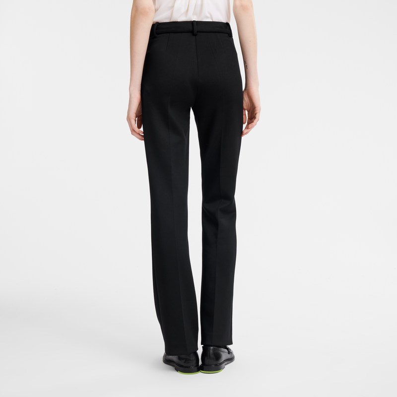 Longchamp Trousers Negras | LD8629307