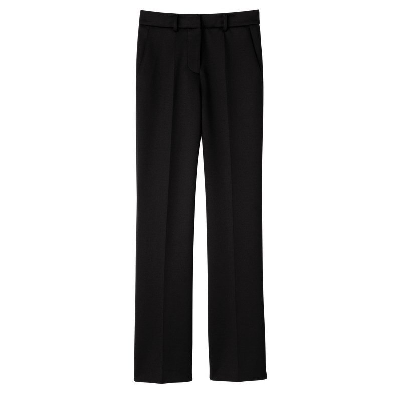 Longchamp Trousers Negras | LD8629307