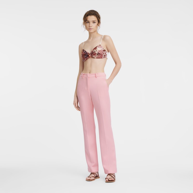 Longchamp Trousers Rosas | YN3840759