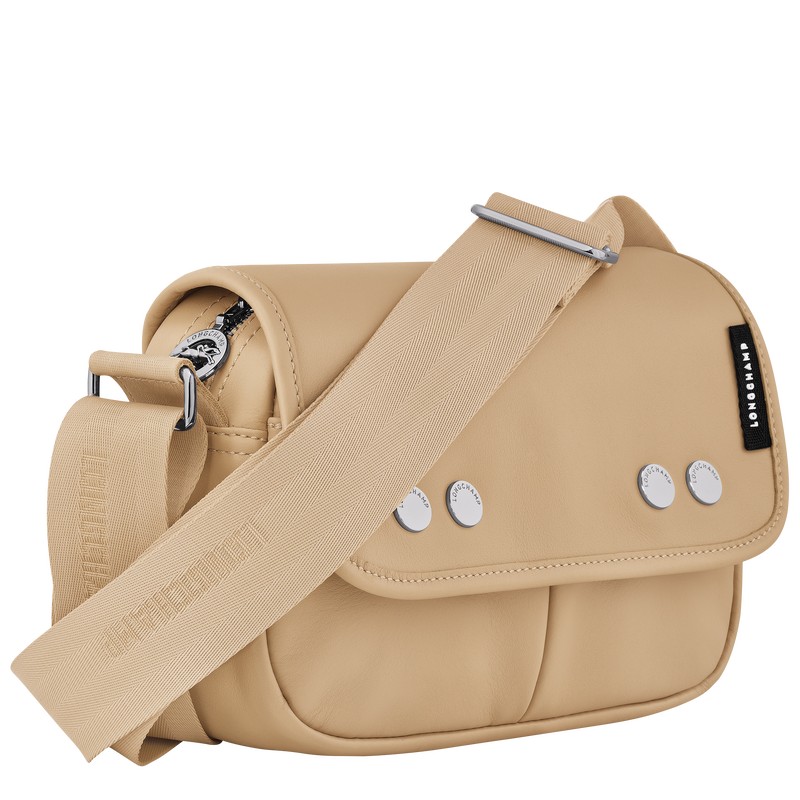 Longchamp Très Paris S Crossbody Bag Beige | BS2704658