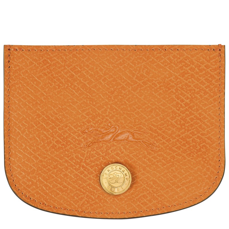 Longchamp Épure Card Holder Albaricoque | NJ8961437