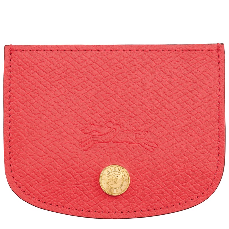 Longchamp Épure Card Holder Strawberry | KR9603871