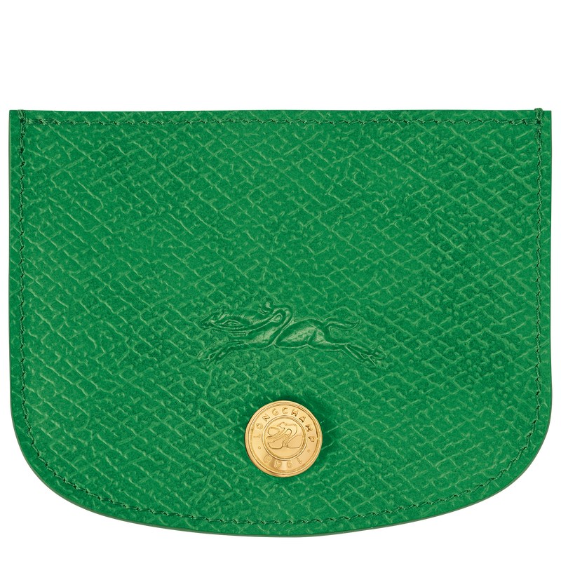 Longchamp Épure Card Holder Verde | WT3819546