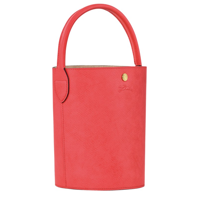 Longchamp Épure S Bucket Bag Strawberry | EM8135742